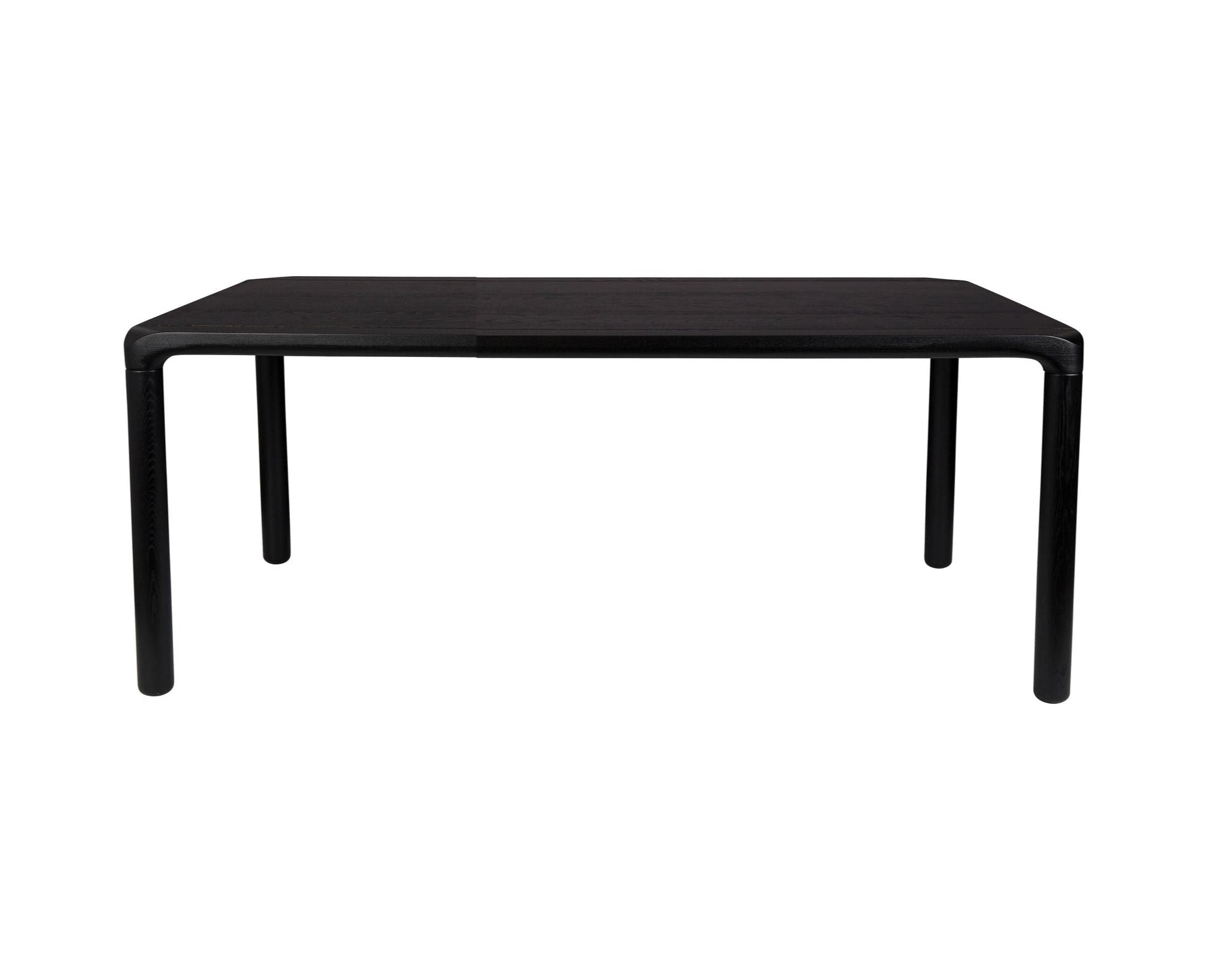 Zuiver Storm Black Oak Wood Rectangle Dining Table 160cm
