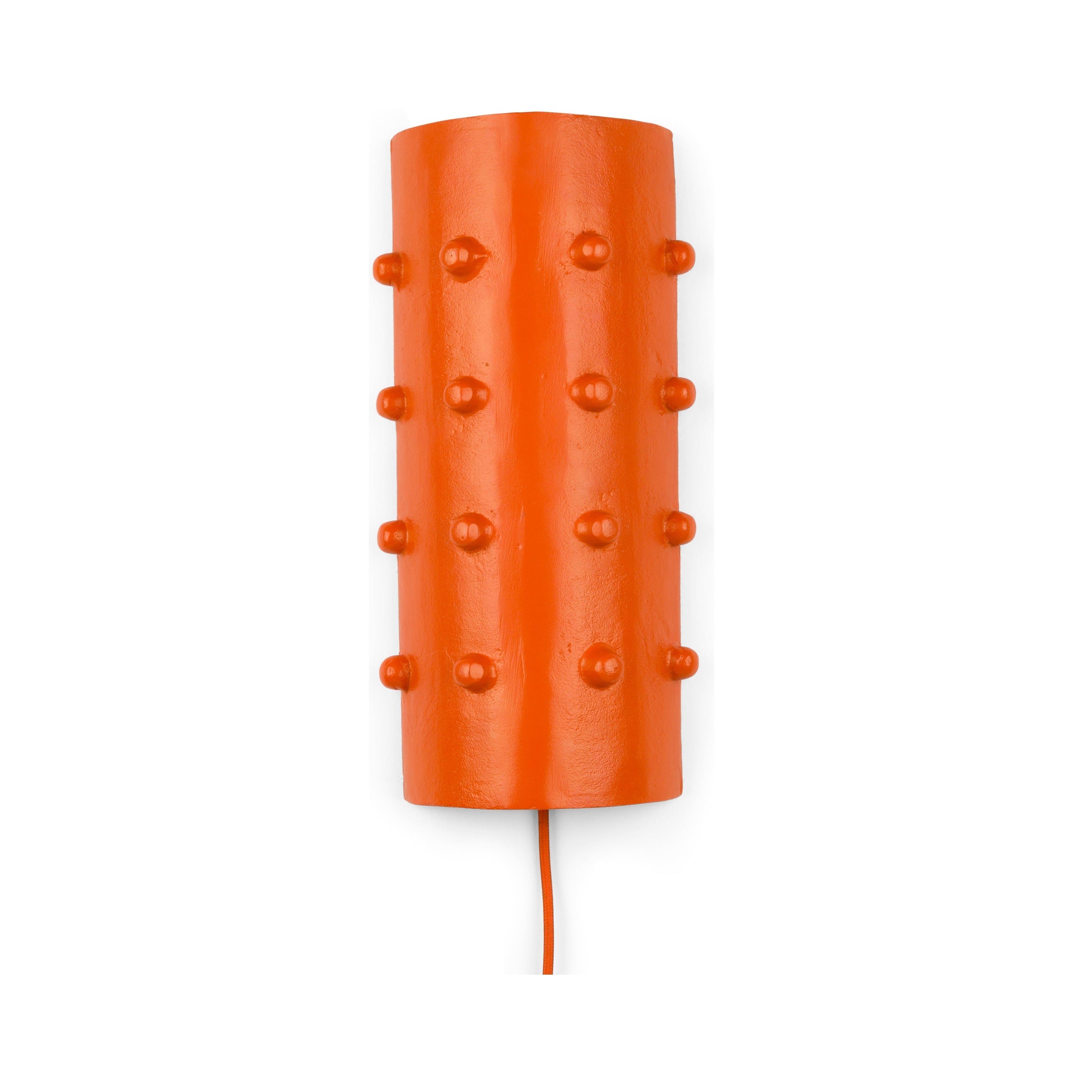 Bold Monkey Pinch Me Bobbled Orange Wall Lamp