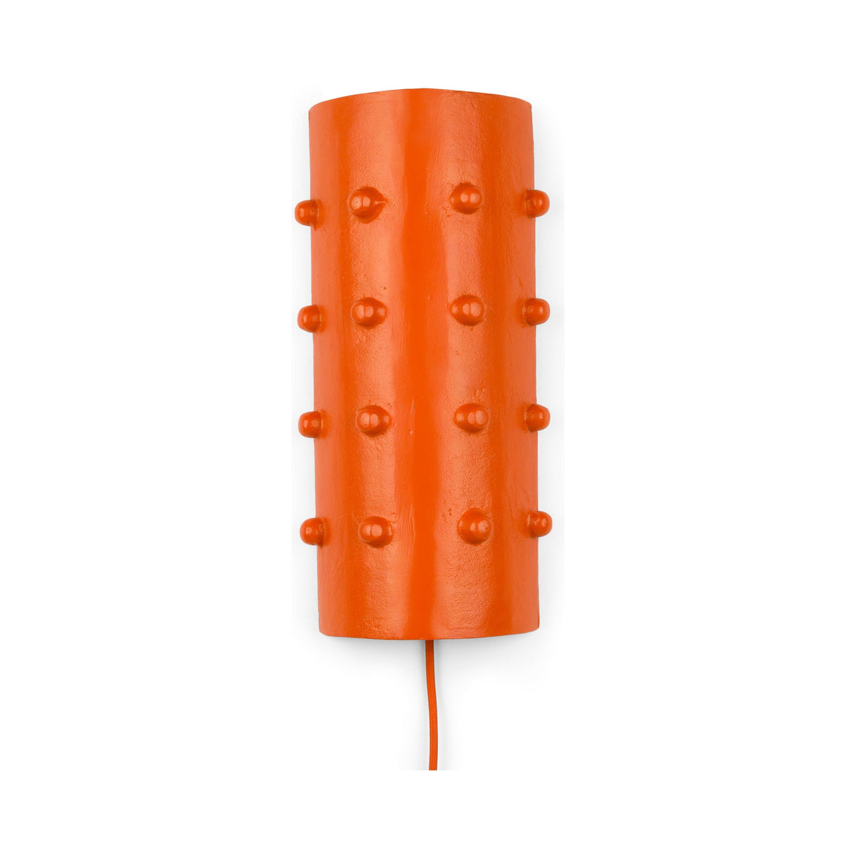Bold Monkey Pinch Me Bobbled Orange Wall Lamp