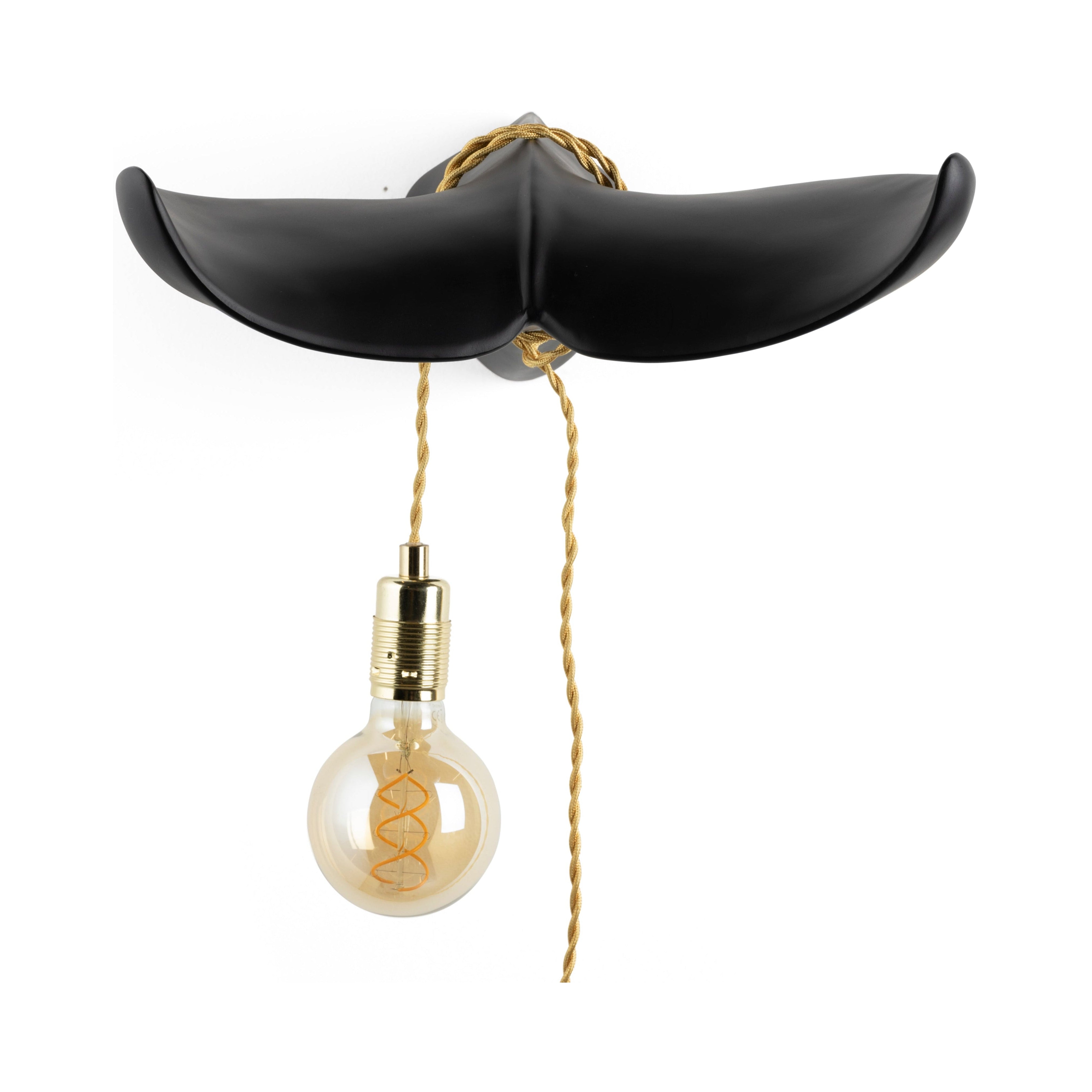 Bold Monkey The Tail Will Follow Black Wall Light