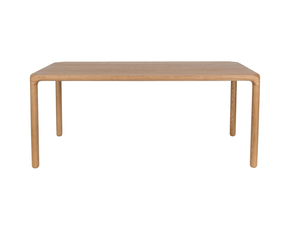 Zuiver Storm Natural Wood Rectangle Dining Table 180cm