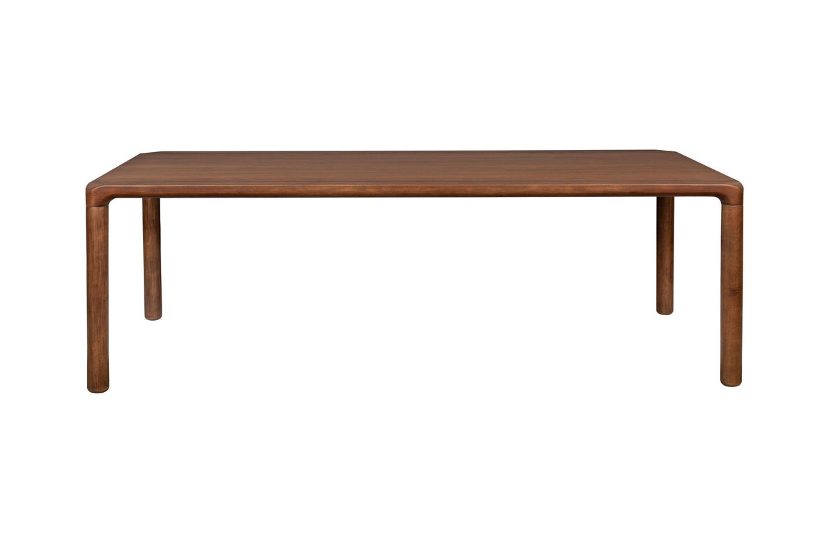 Zuiver Storm Walnut Wood Rectangle Dining Table 220cm