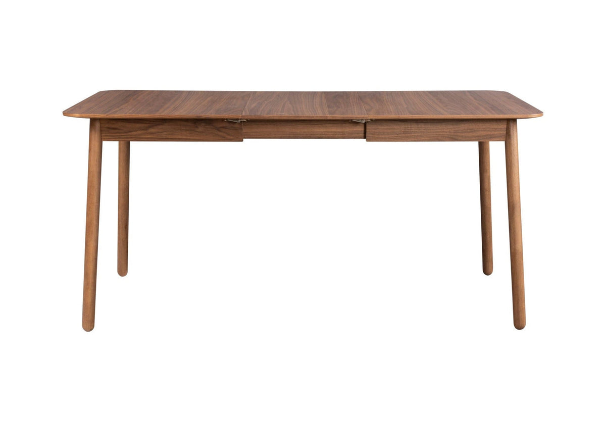 Zuiver Glimps Walnut Brown Wood Extending Dining Table