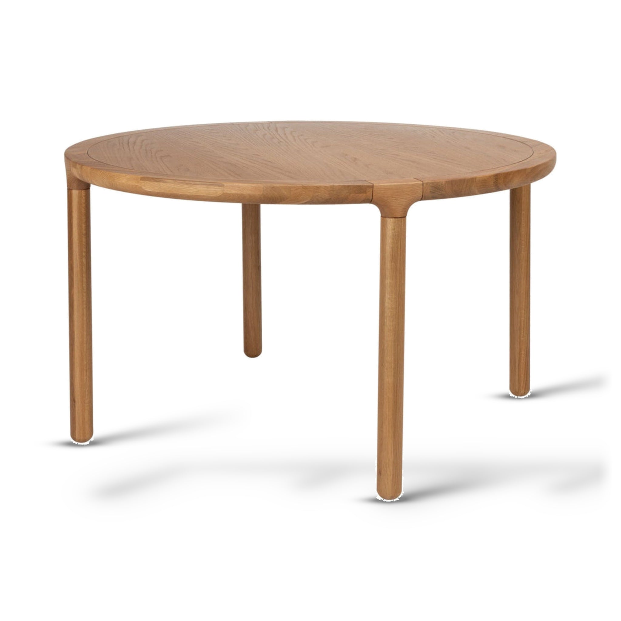 Zuiver Storm Natural Oak Wood Round Dining Table