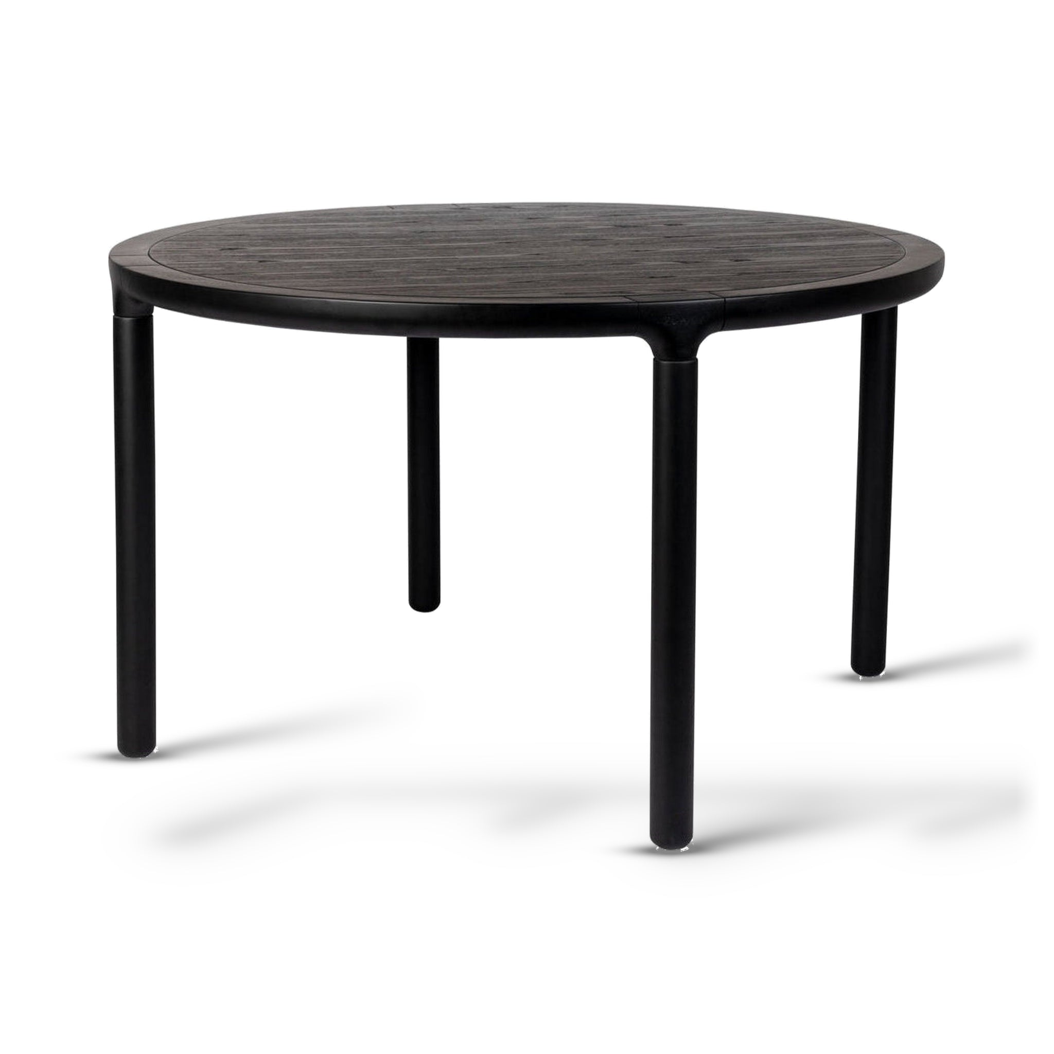 Zuiver Storm Black Oak Wood Round Dining Table