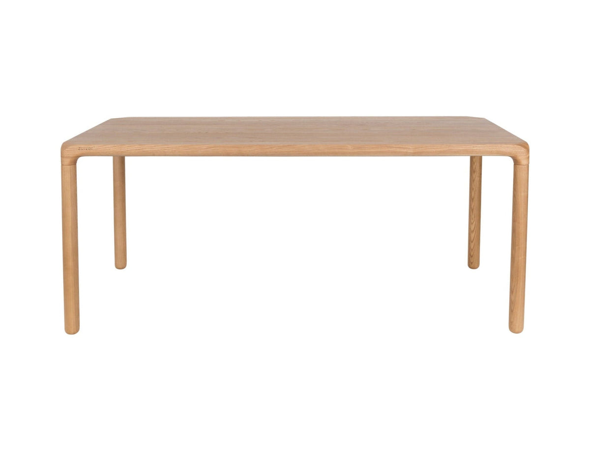 Zuiver Storm Natural Oak Wood Rectangle Dining Table 160cm