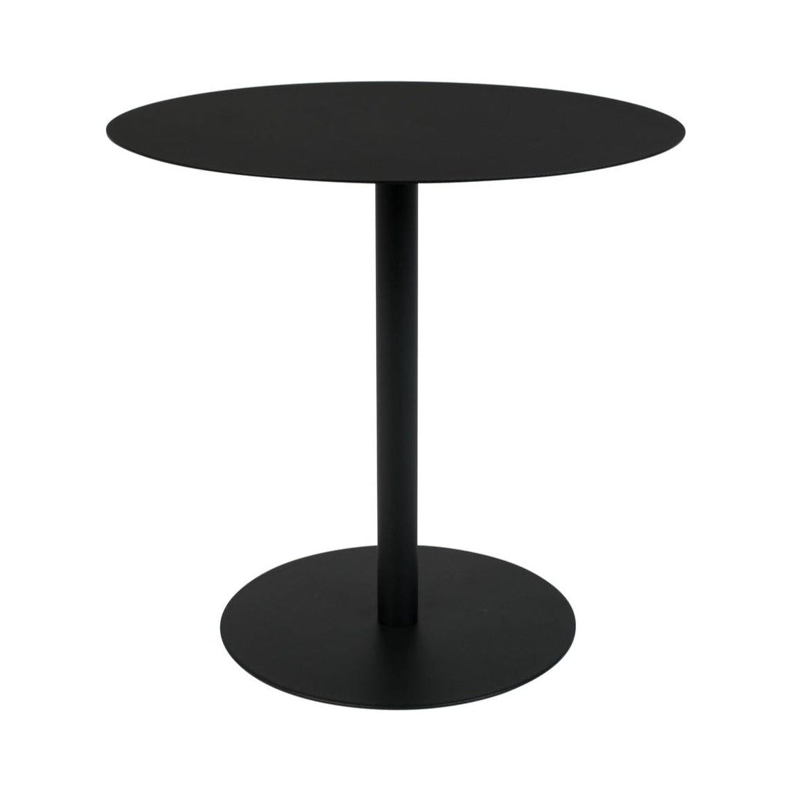 Zuiver Snow Black Round Side Table Small