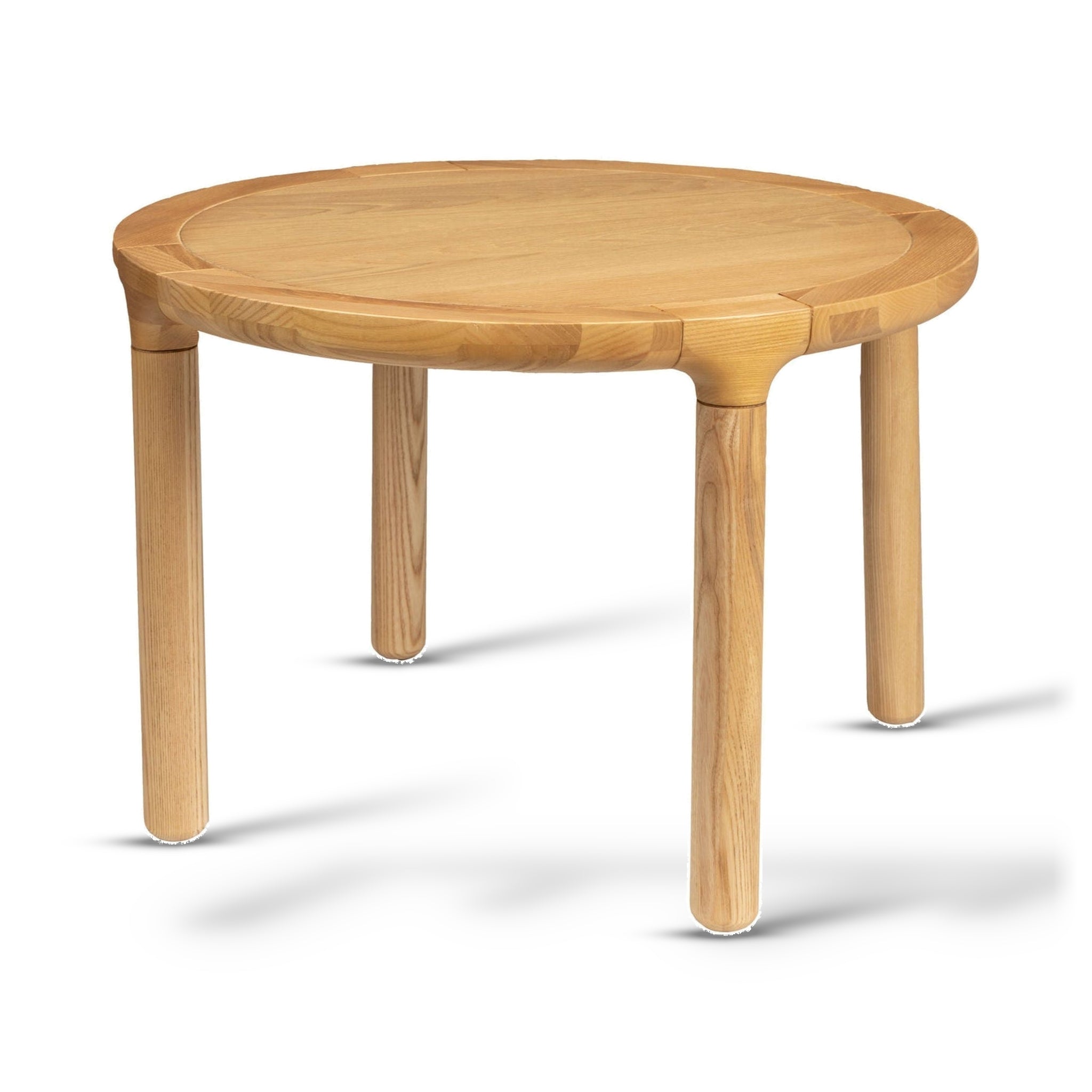 Zuiver Storm Natural Oak Wood Round Coffee Table