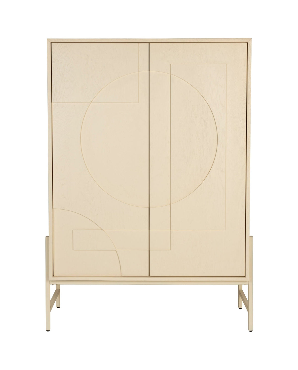 Zuiver Faces Natural Oak Wood Cabinet