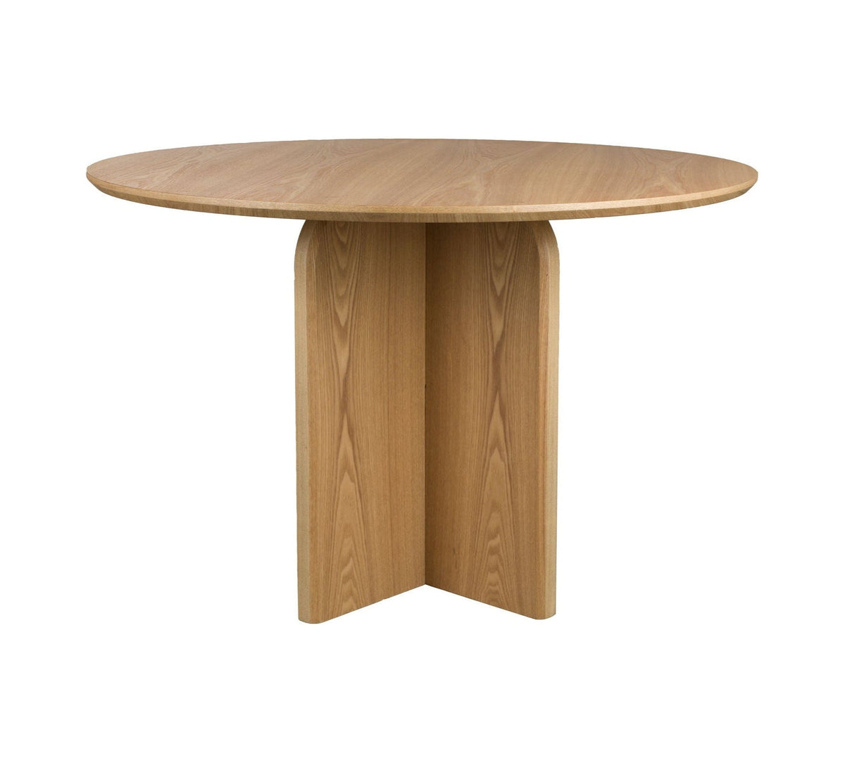 Laurent Natural Wood Round Dining Table