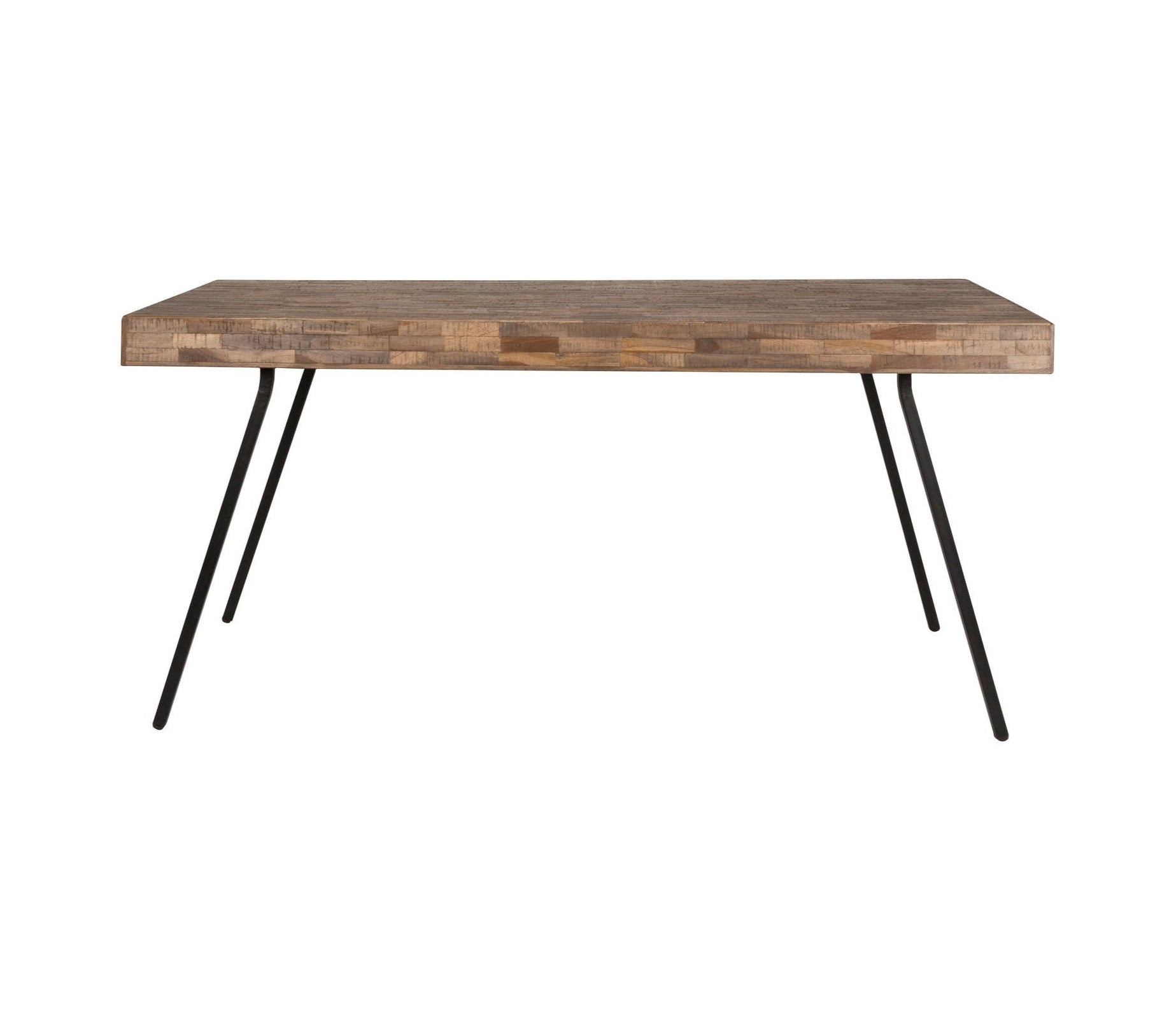 Suri Natural Teak Wood Rectangle Dining Table 160cm