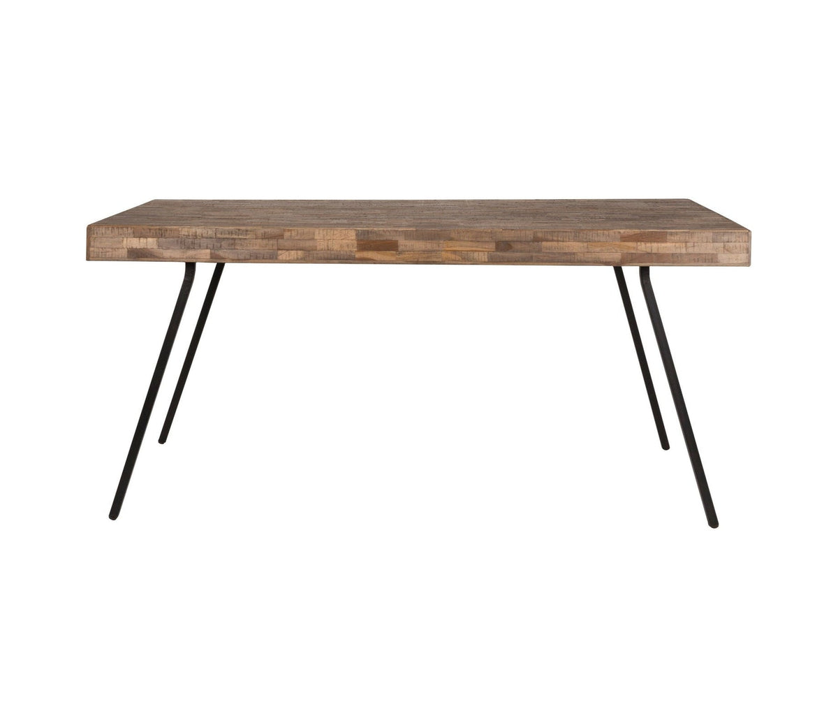 Suri Natural Teak Wood Rectangle Dining Table 160cm