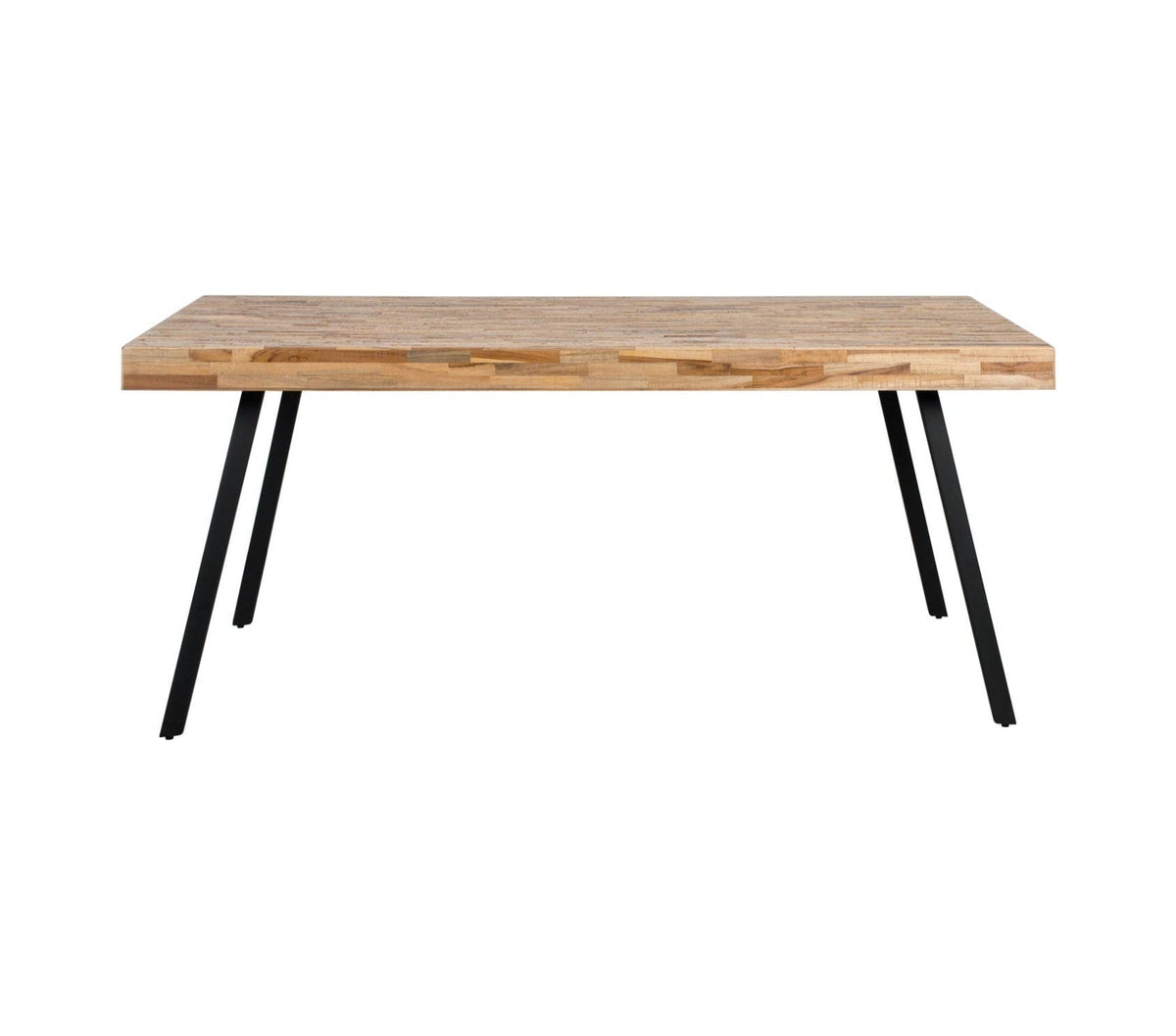 Suri Natural Teak Wood Rectangle Dining Table 180cm