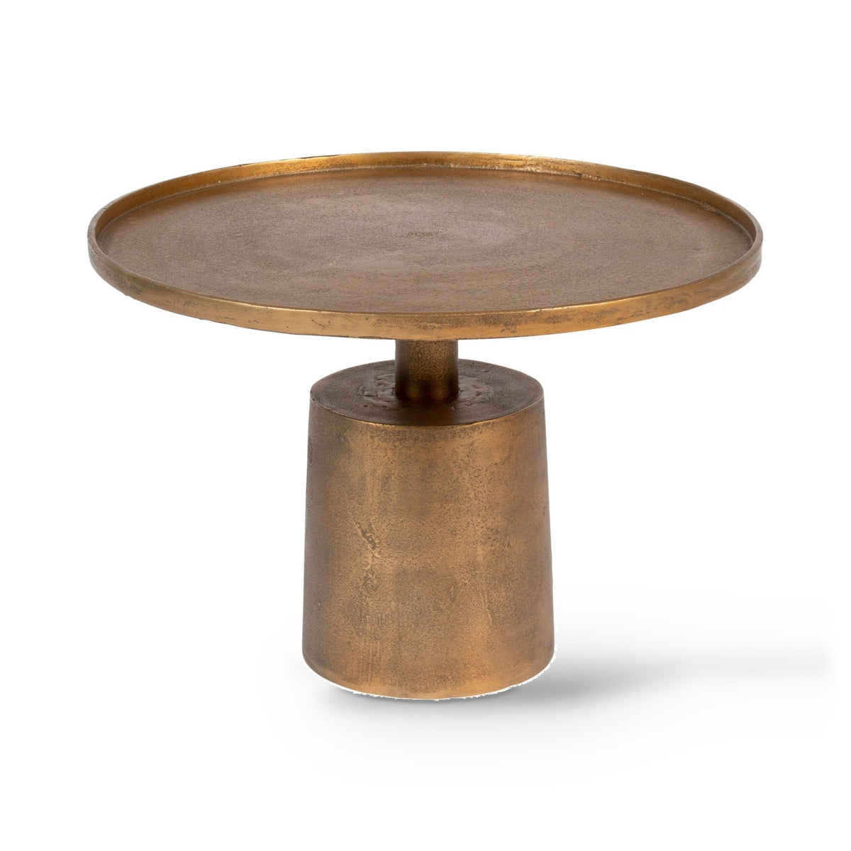 Mason Antique Brass Coffee Table