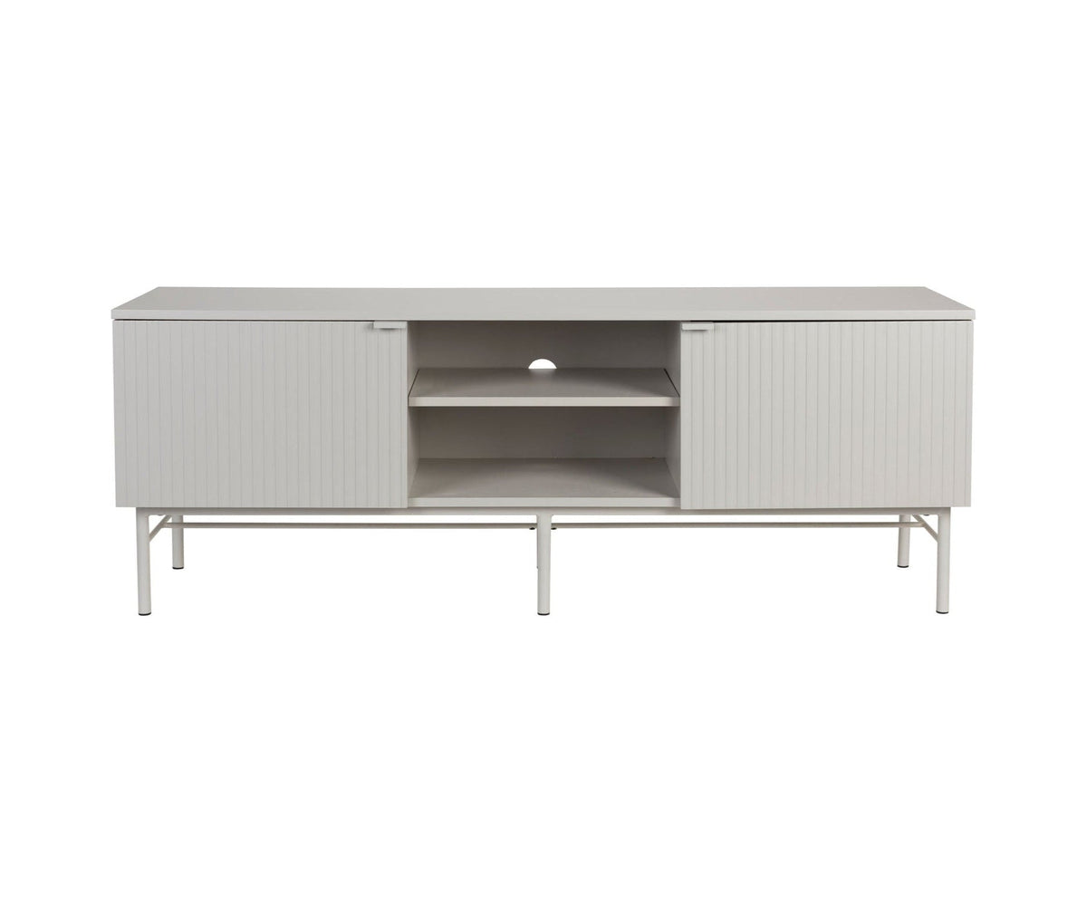 Cayo White TV Unit