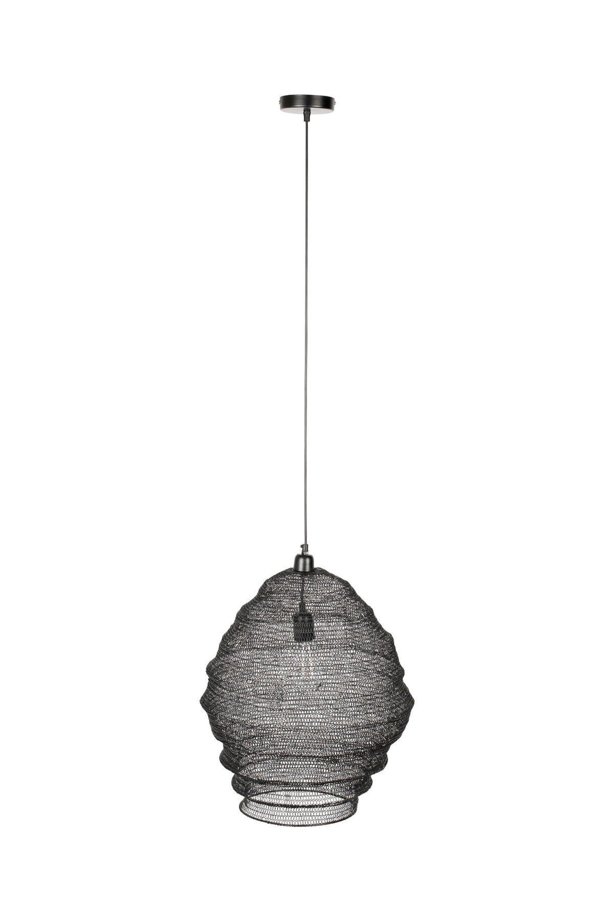 Lena Black Pendant Lamp Large