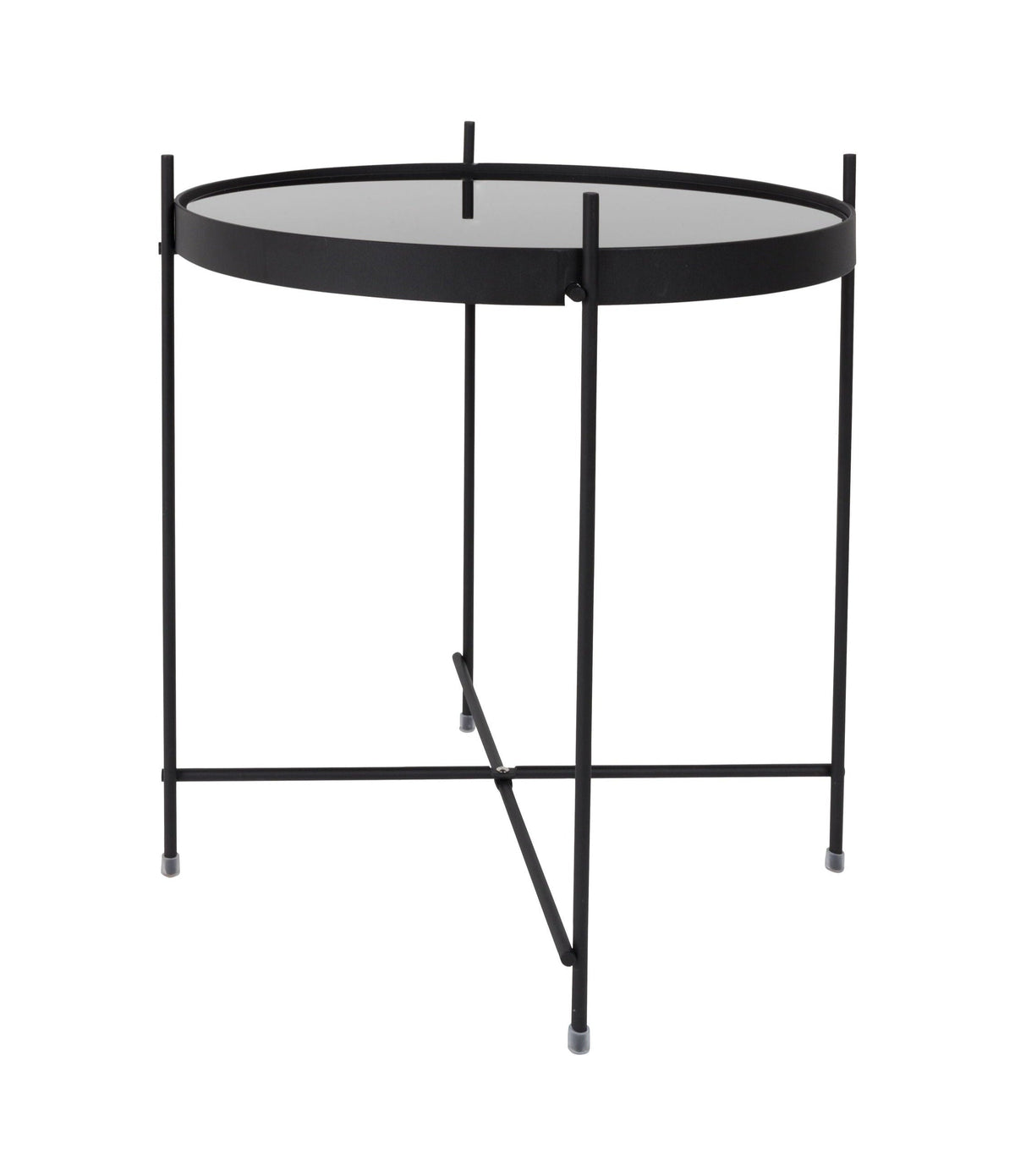 Zuiver Cupid Black Glass Side Table - CLEARANCE