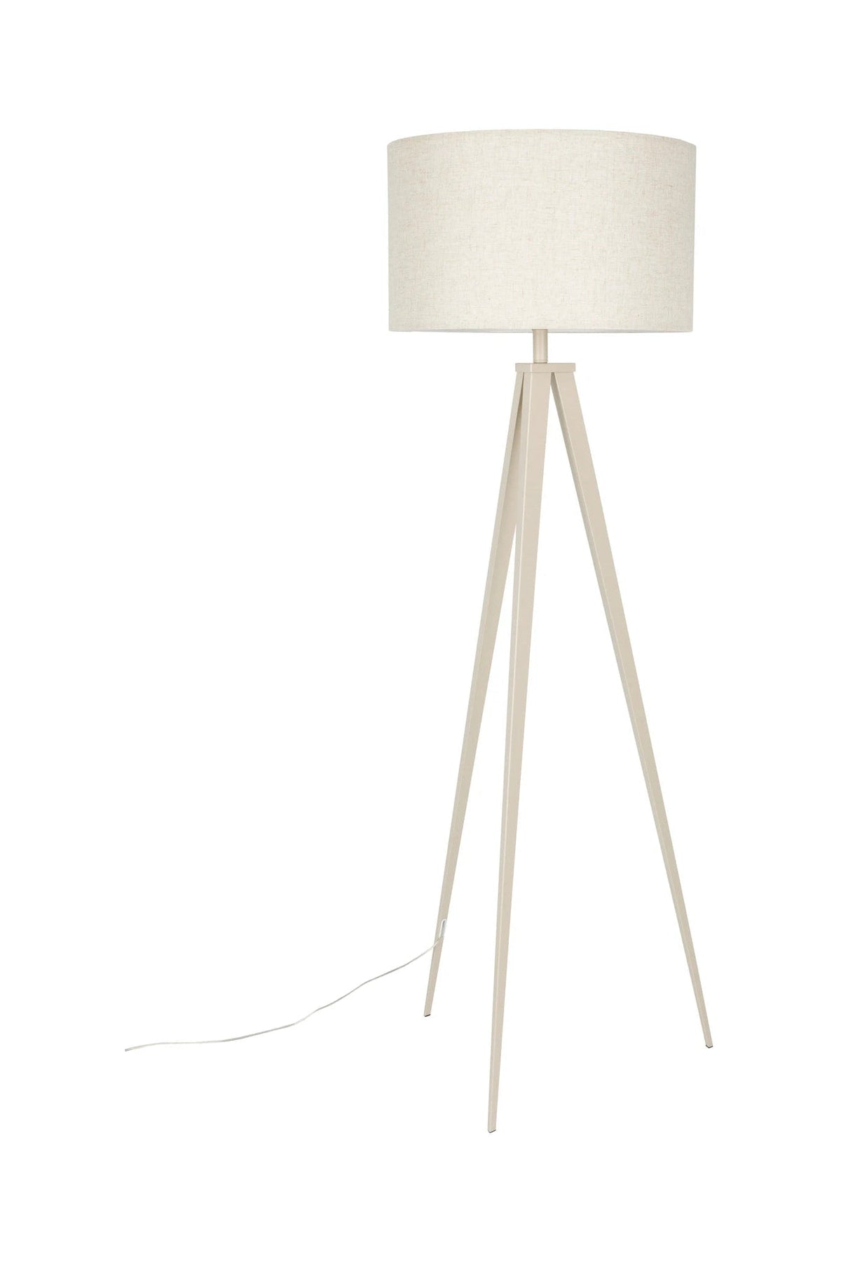 Zuiver Tripod Beige Iron Floor Lamp