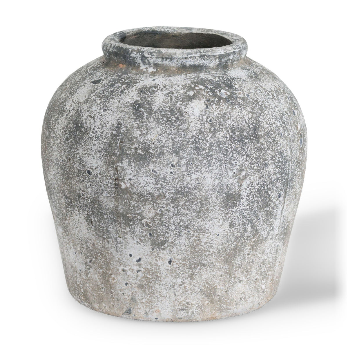 Aged Stone Ceramic Vase