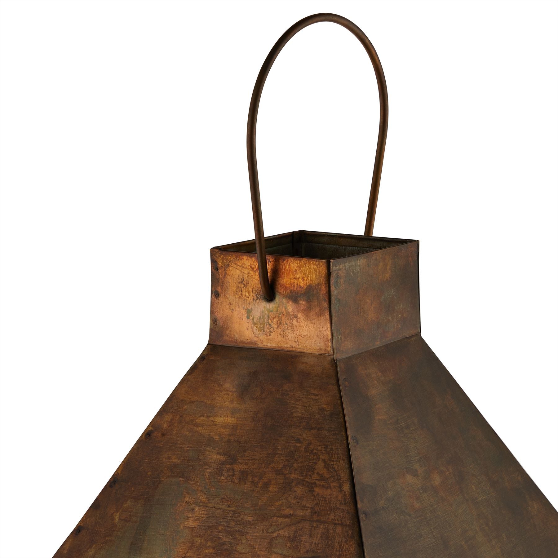 Burnished Brass Medium Lantern