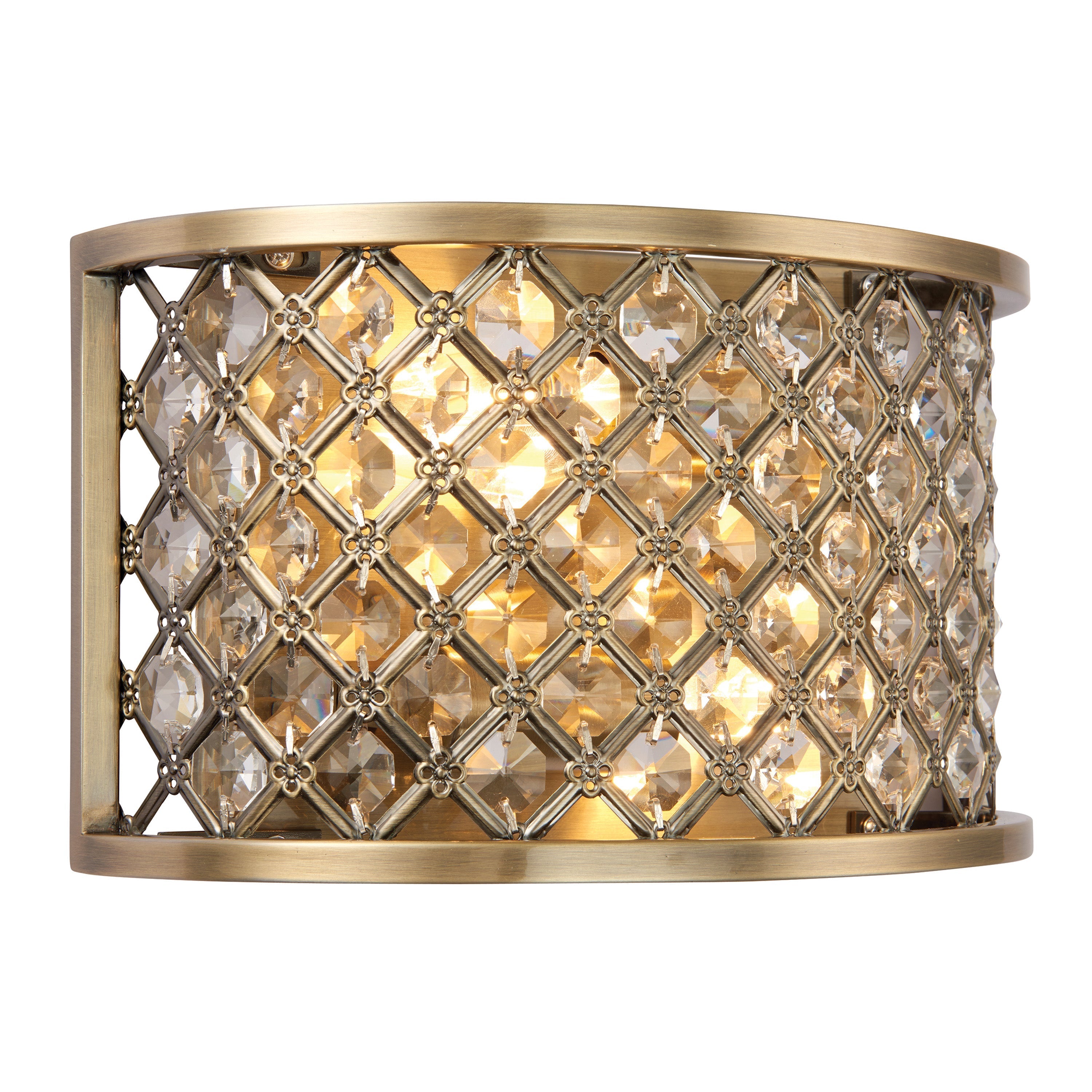 Hudson Wall Light Antique Brass 150x255mm