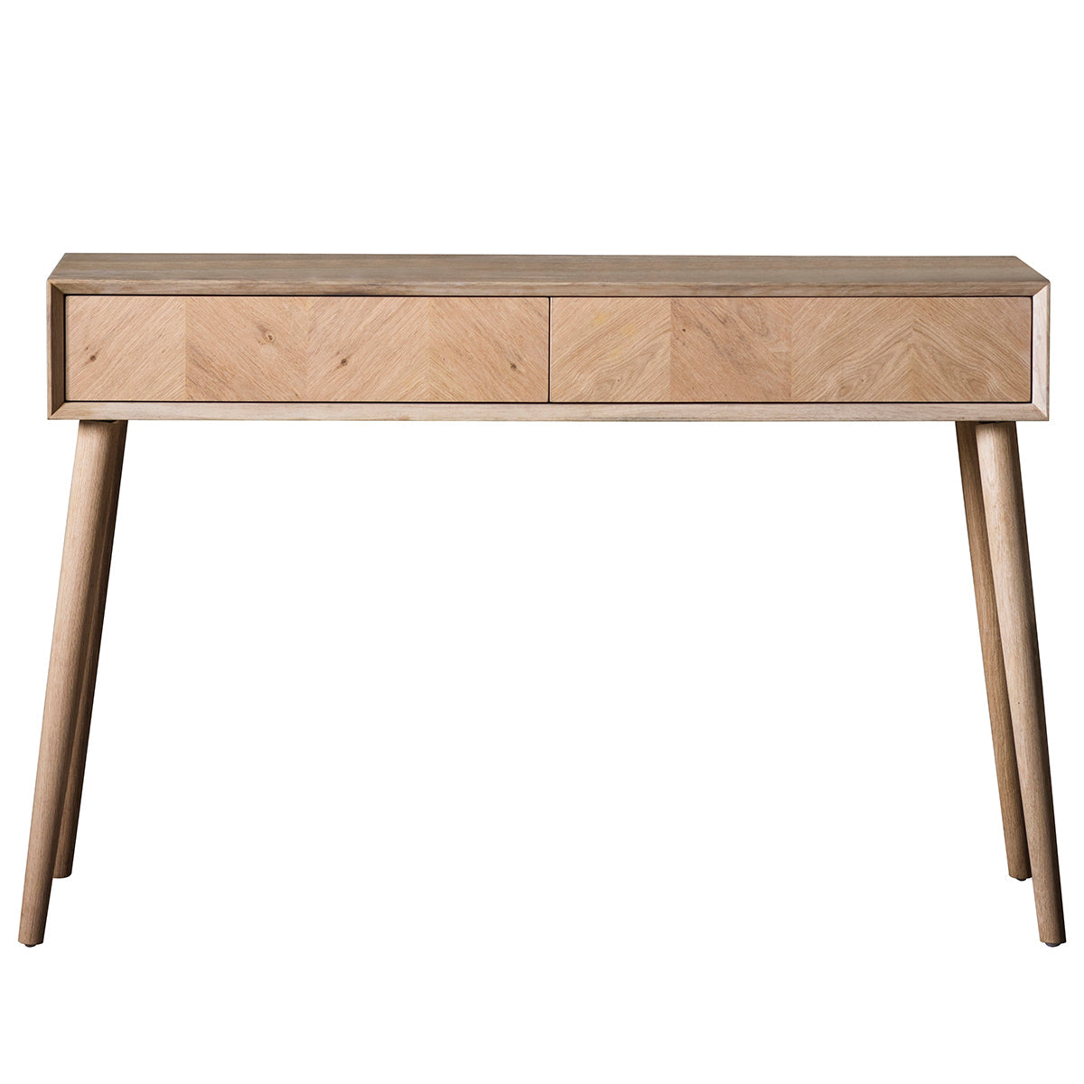 Milano 2 Drawer Console Table 1200x380x800mm