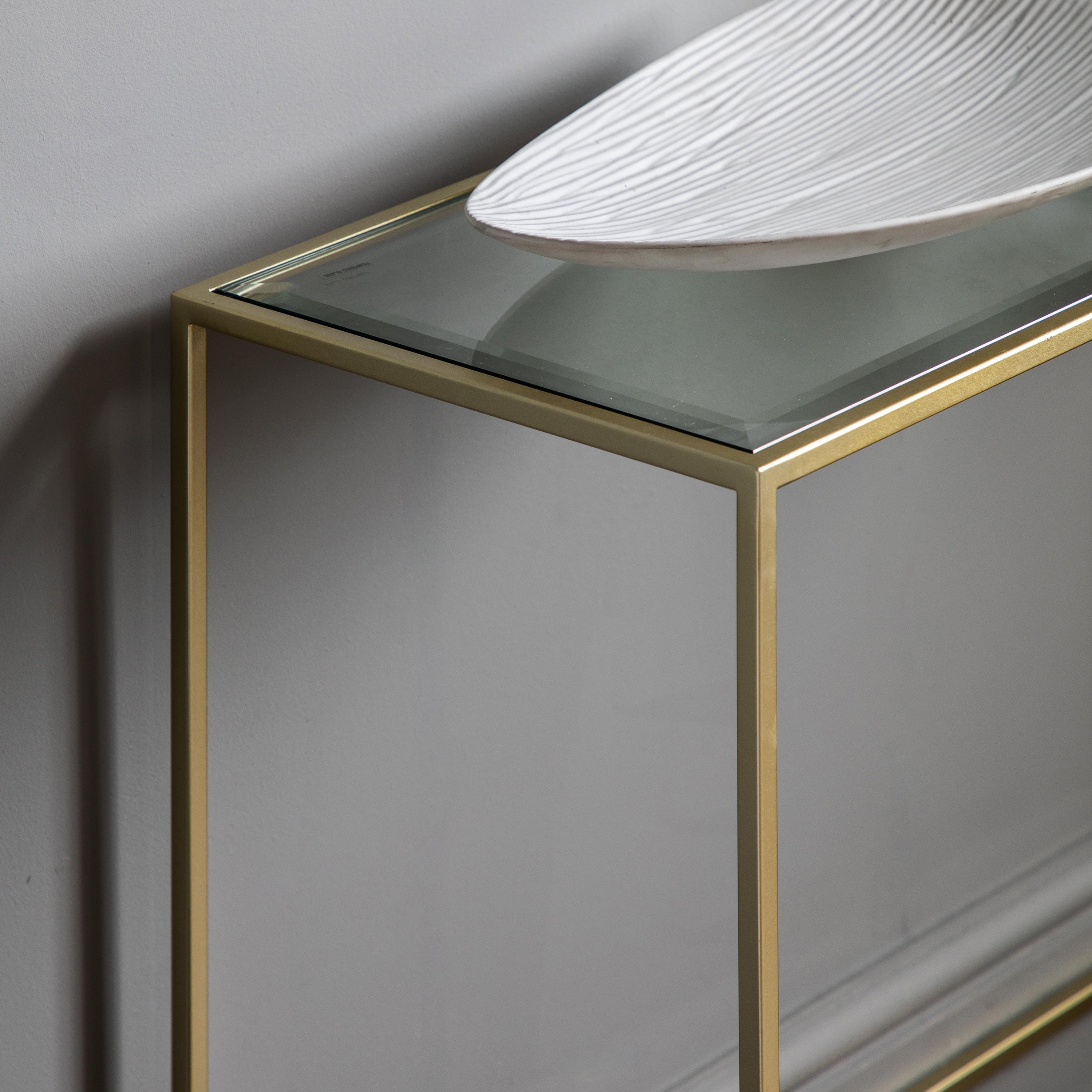 Rothbury Console Table Champagne 1100x350x760mm