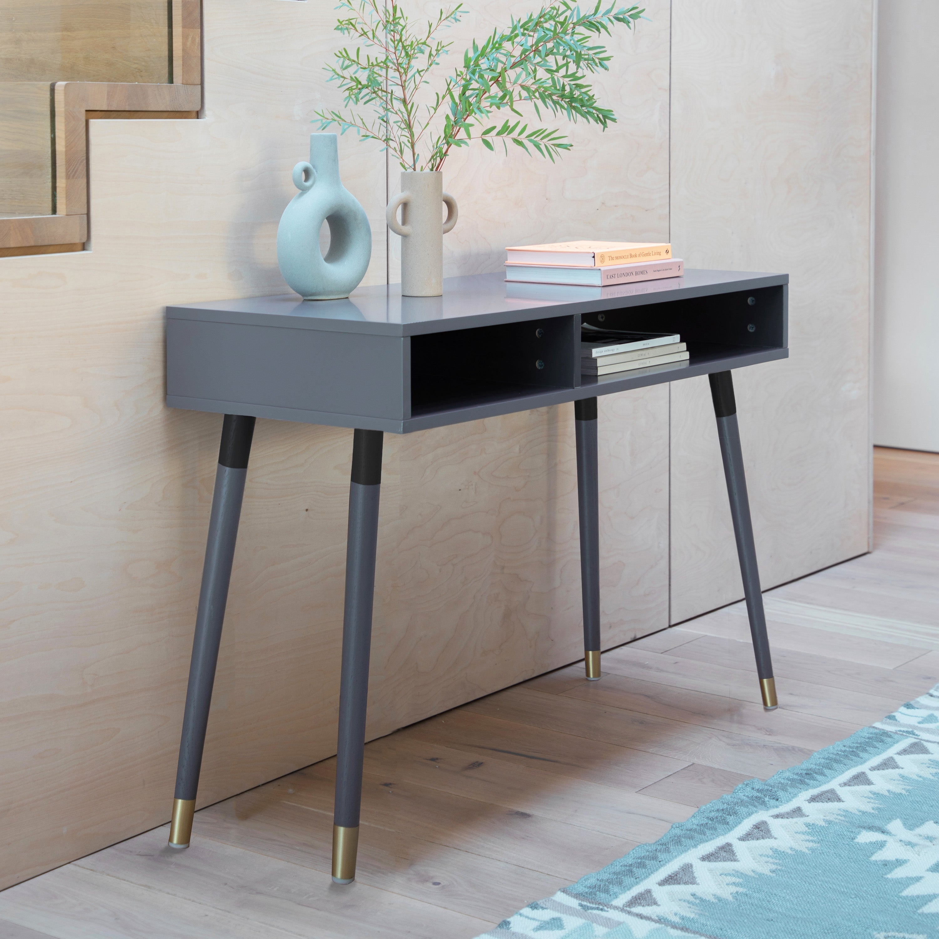 Holbrook Console Table Grey 1100x450x770mm