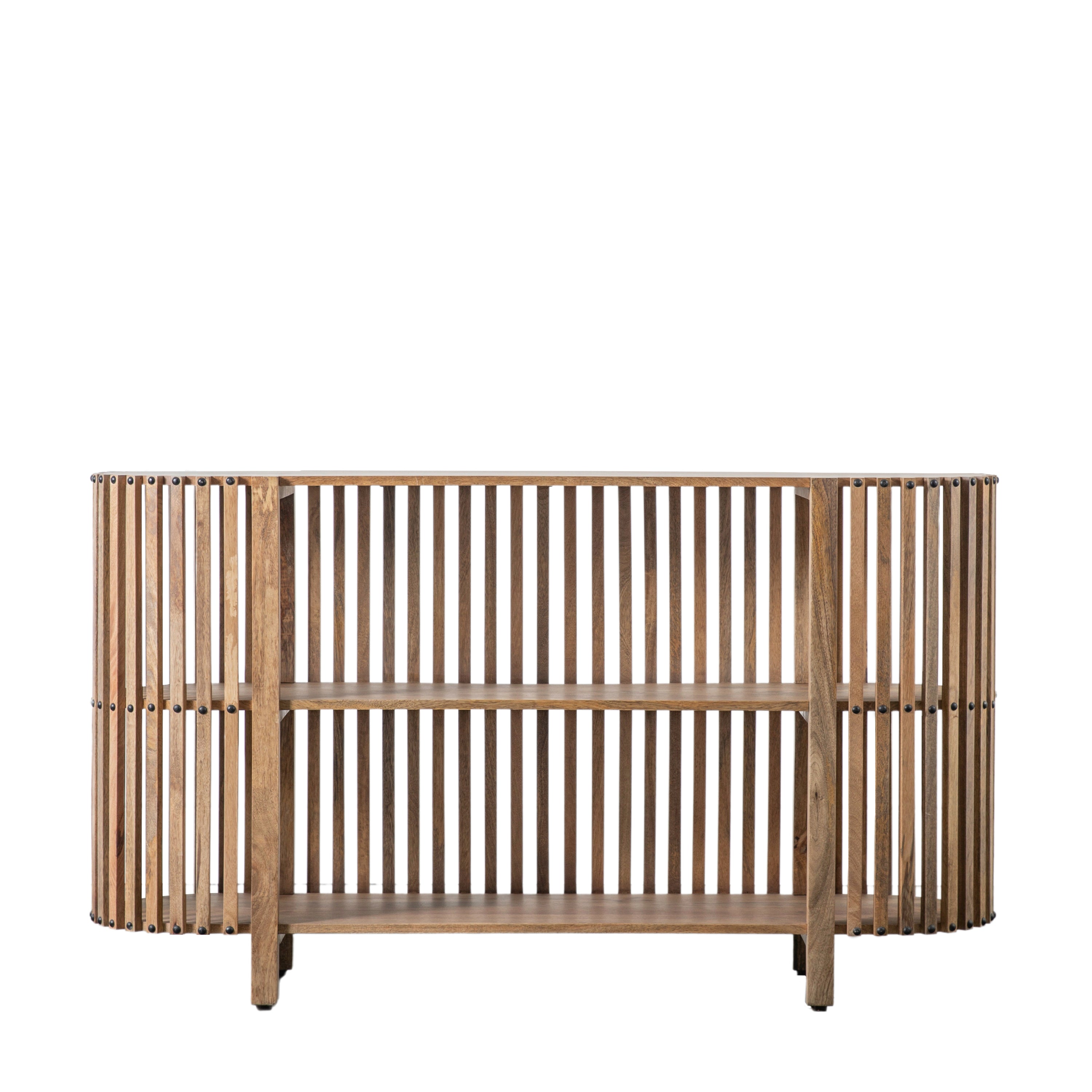 Voss Slatted Console Table 1400x400x700mm