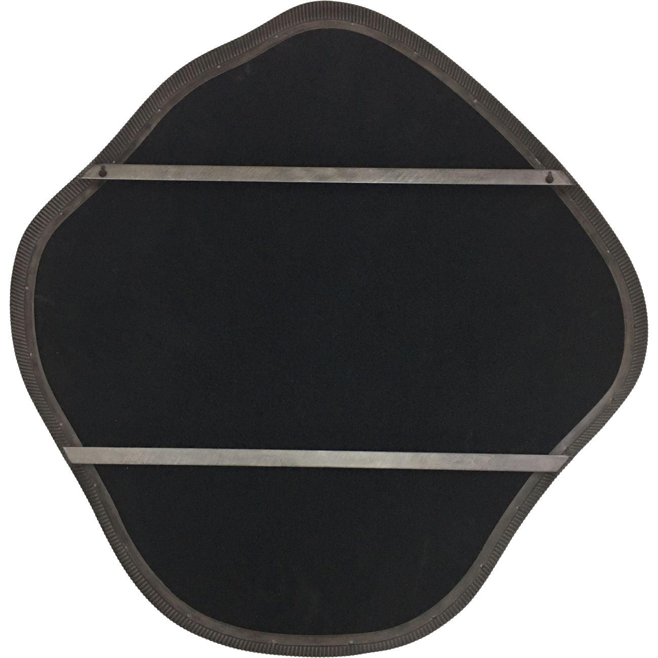 Organic Abstract Rustic Finish Wall Mirror | Large