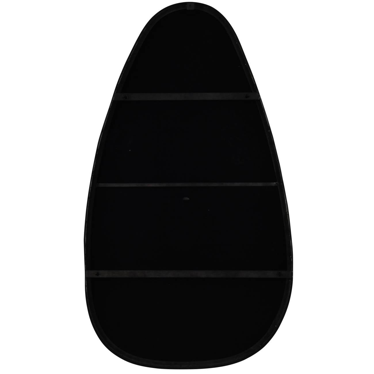 Organic Abstract Egg Rustic Finish Full Length Leaner Mirror | Extra Large