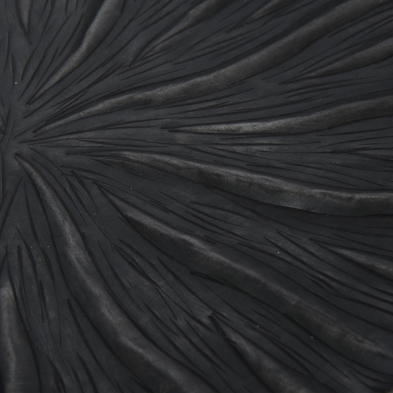 Pelham Matte Black Textured Platter