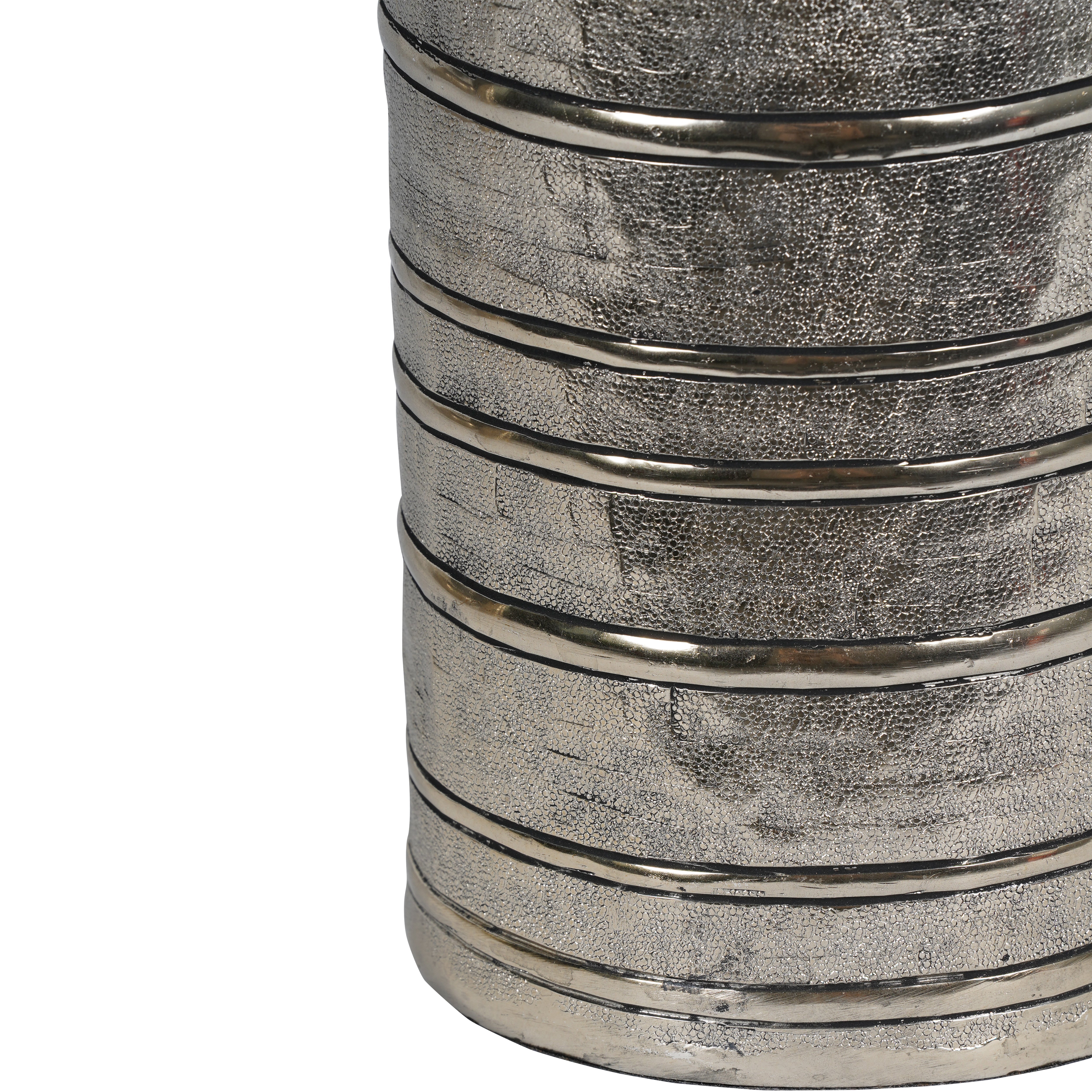 Gilver Rings Polished Vase Large