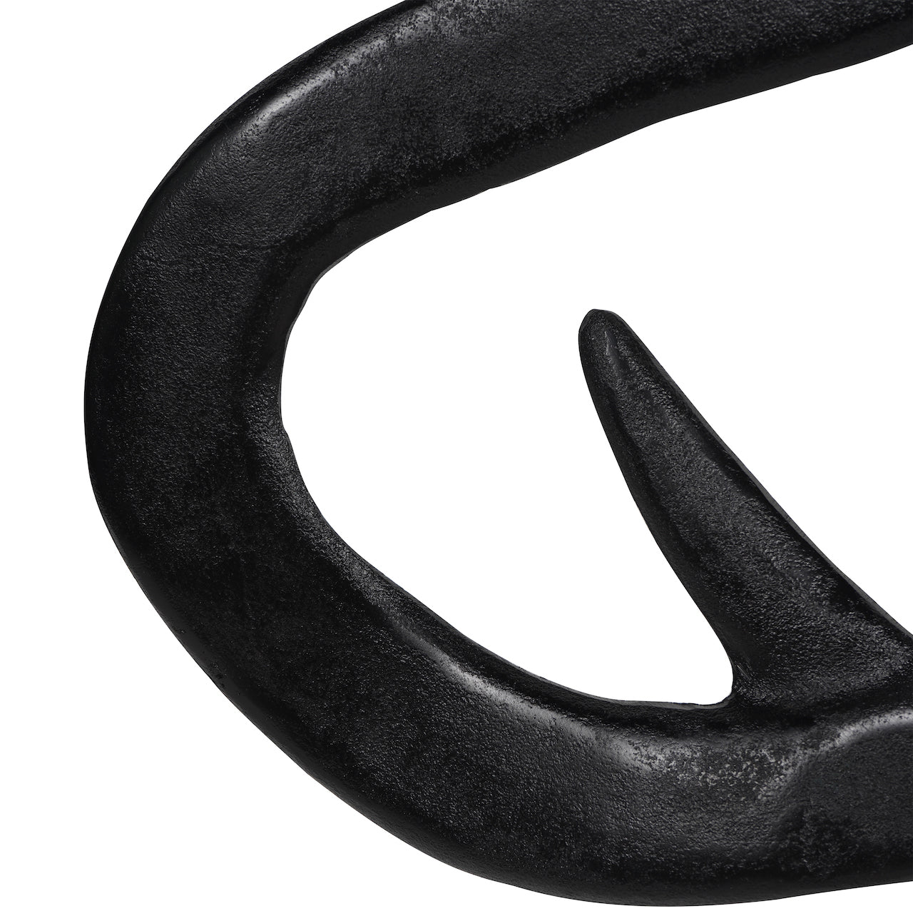 Isla Textured Black XL Sculpture