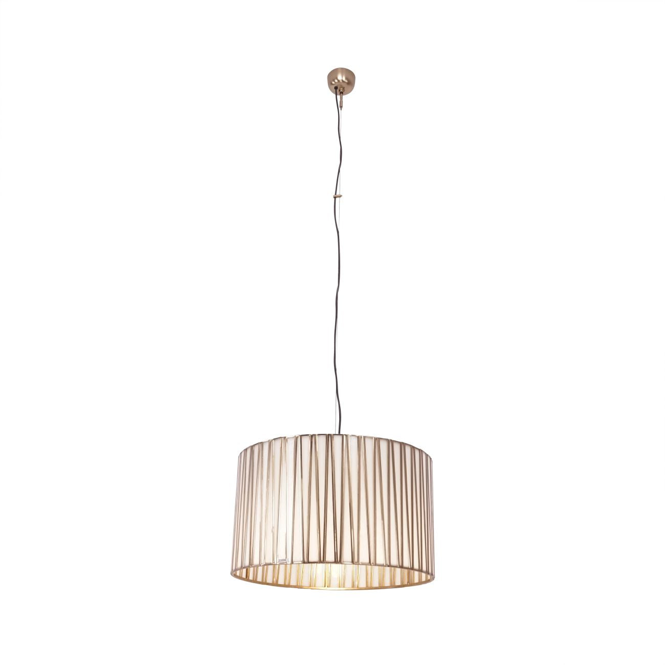 Burgh Opaque Glass Drum Pendant Light