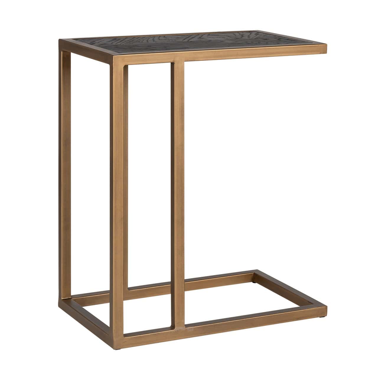 Sofa table Blackbone brass (Black rustic)