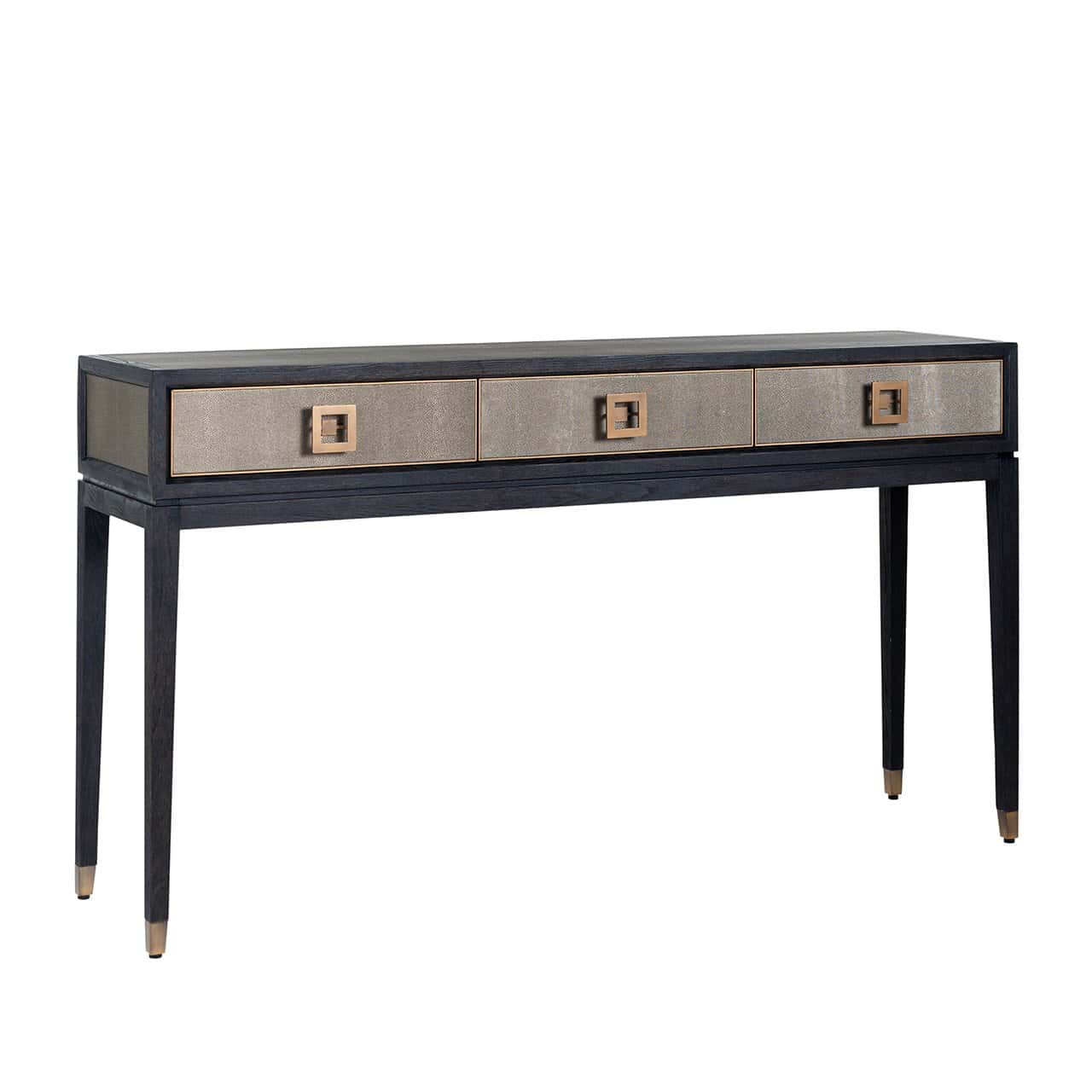 Console Bloomville 3-drawers (Gold)