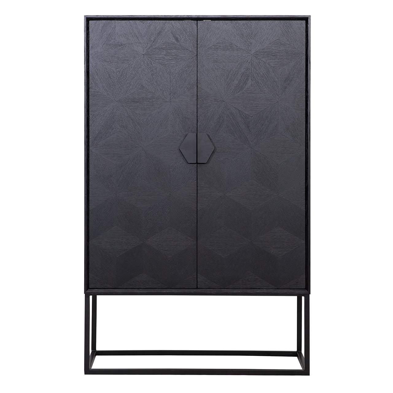 Cabinet Blax 2-doors (Black)