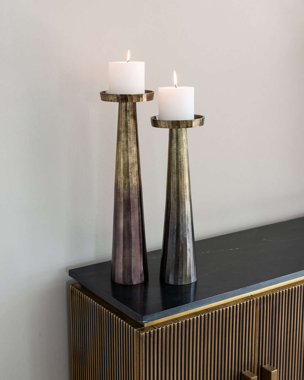 Sideboard Ironville 4-doors (Gold)