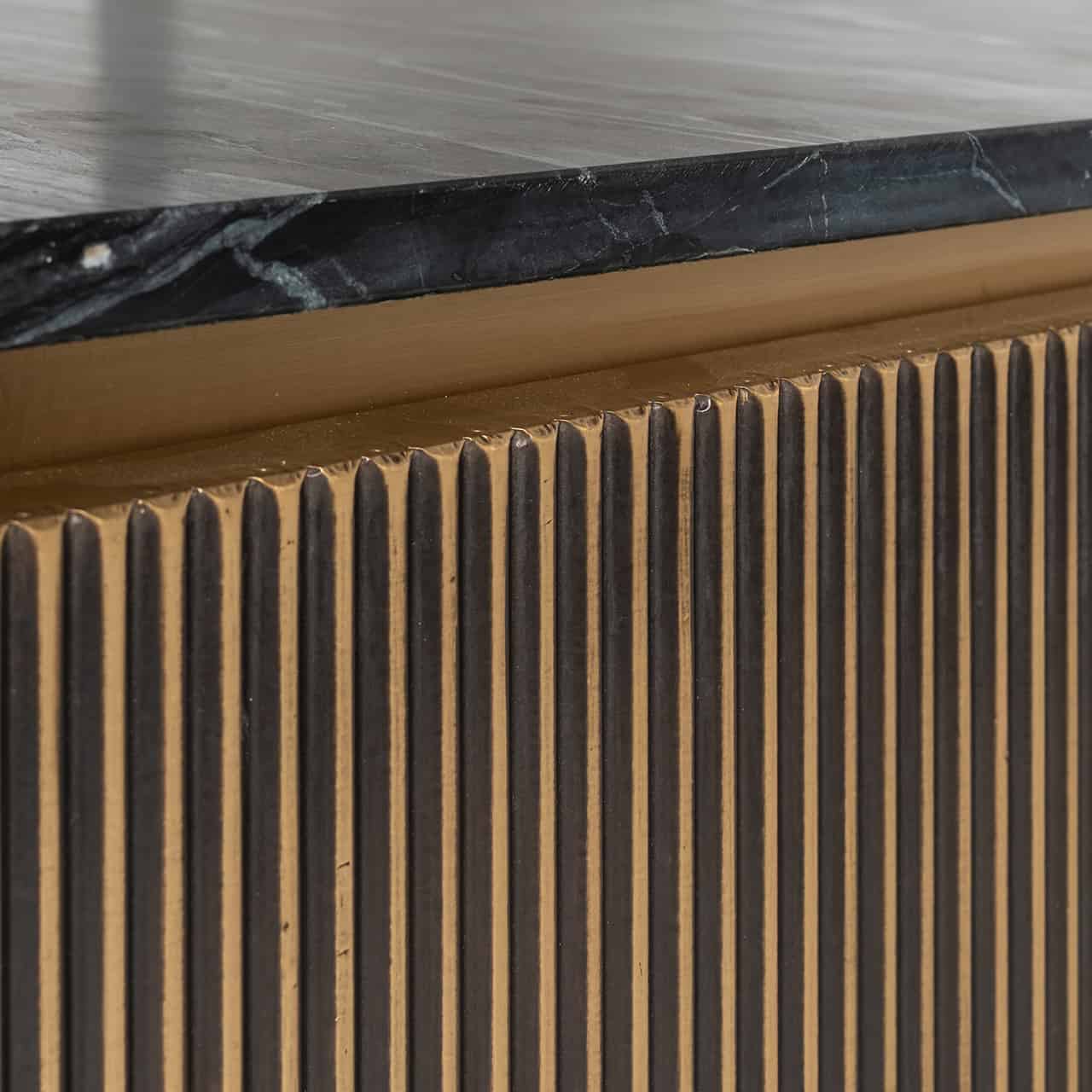 TV-Unit Ironville 2-doors (Gold)