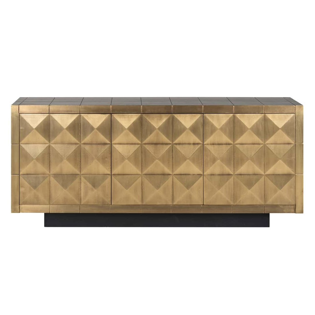 Sideboard Collada 3-doors (Brushed Gold)