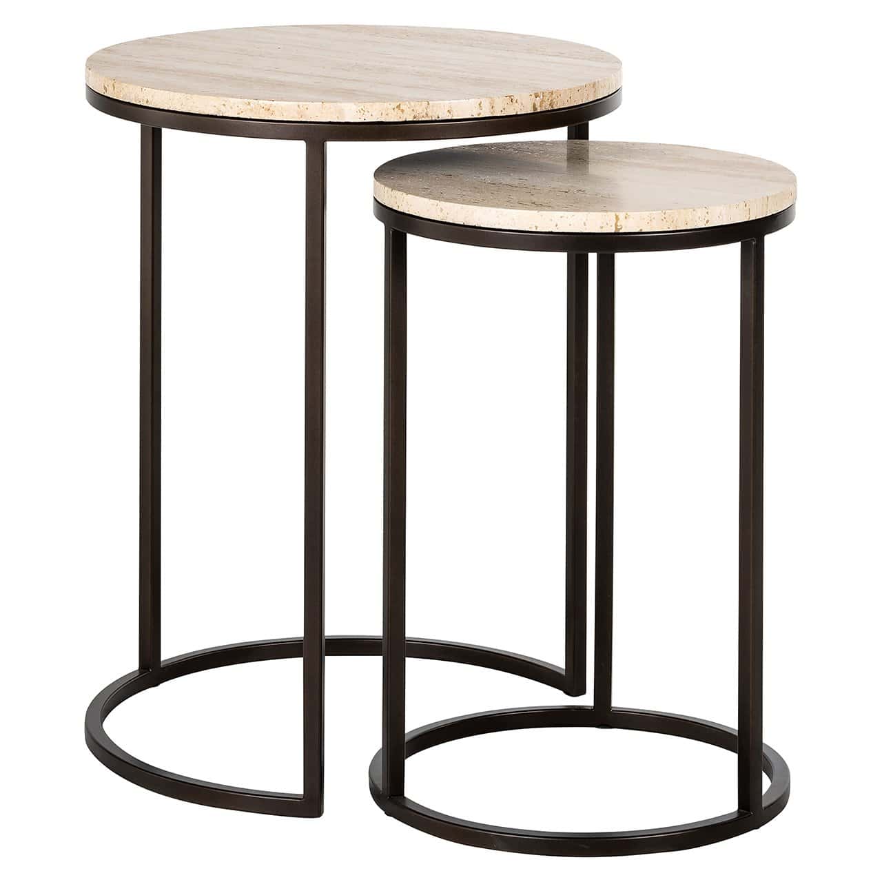 Side table Avalon set of 2 (Bronze)