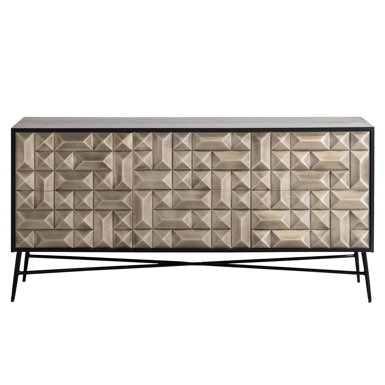 Sideboard Tetro silver