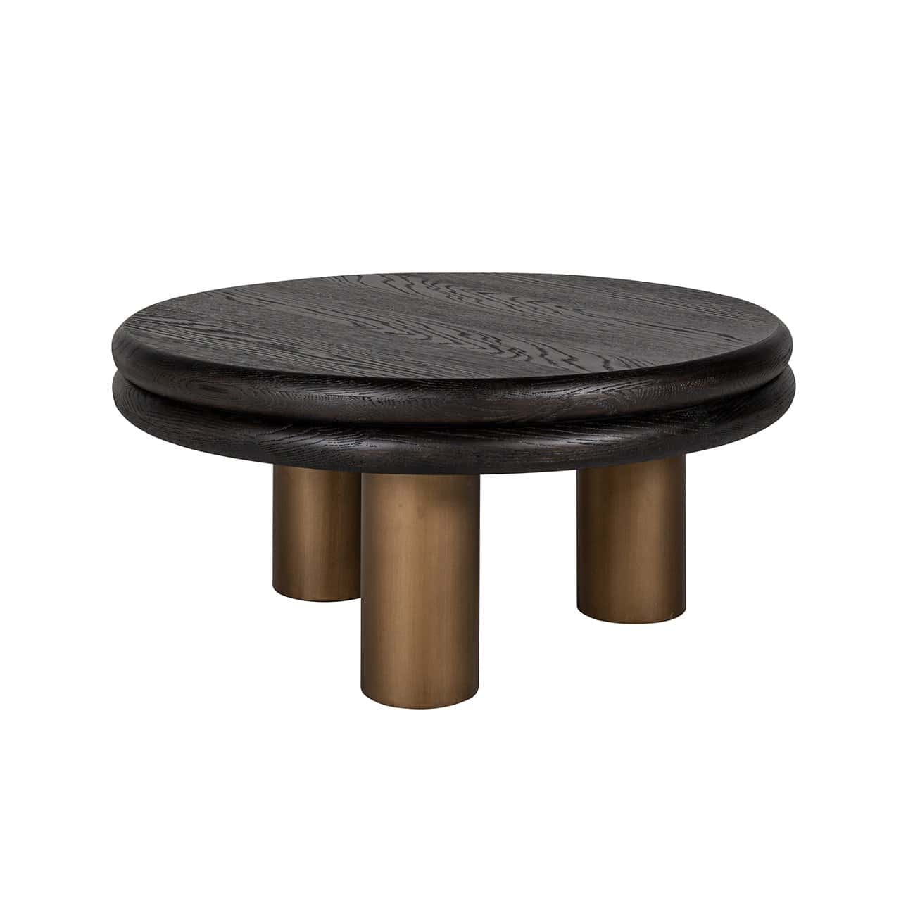 Coffee table Macaron (Black rustic)