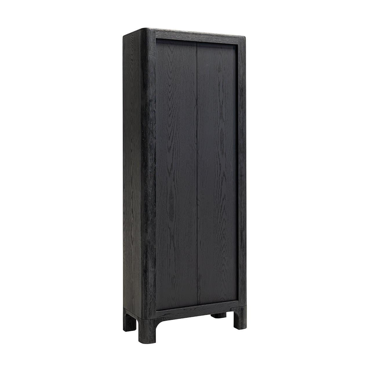 Cabinet Baccarat 2-doors (Dark coffee)