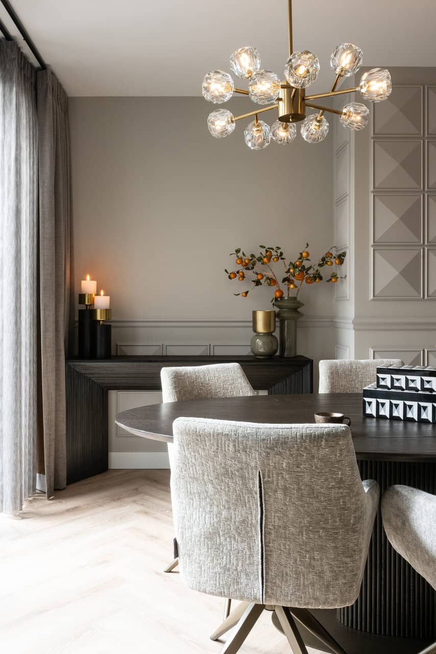 Dining table Luxor oval 235 (Brown)