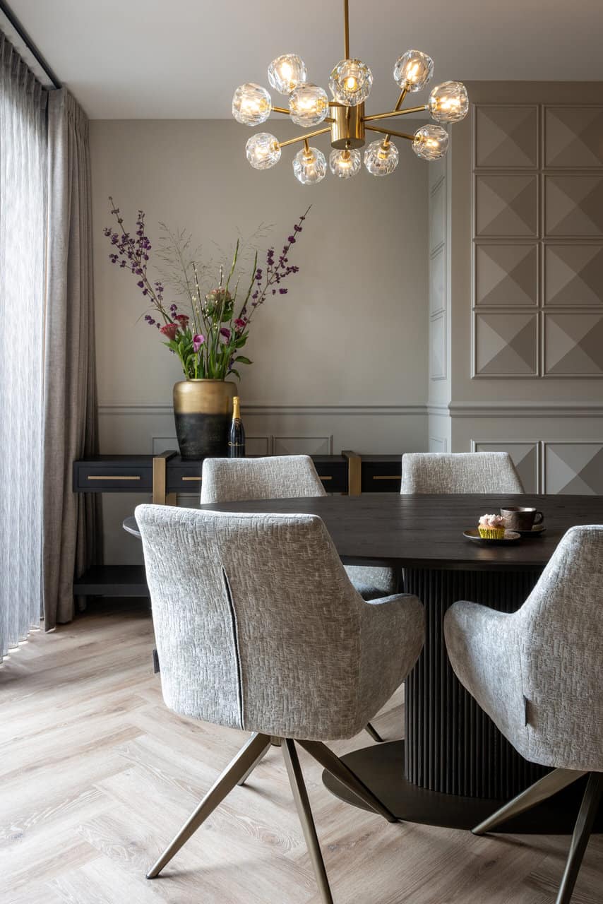 Dining table Luxor oval 235 (Brown)