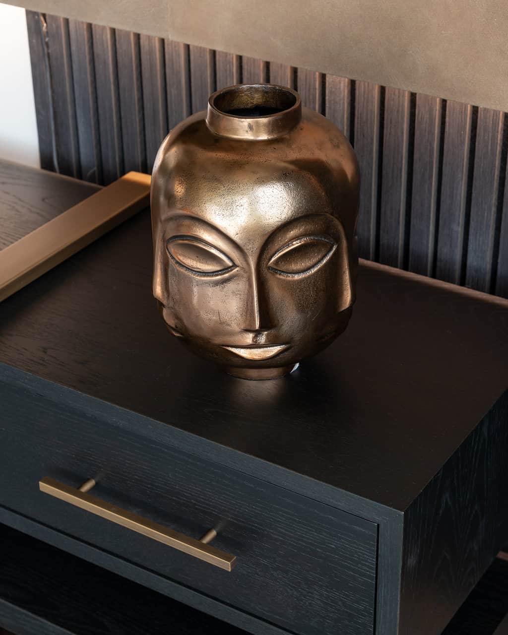 Sideboard Cambon 3-drawers (Dark coffee)