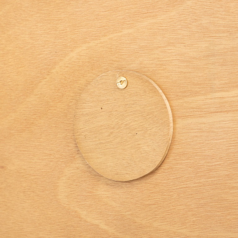 Richmond Interiors Belfort Carved Natural Oak Wood Rounded TV Unit