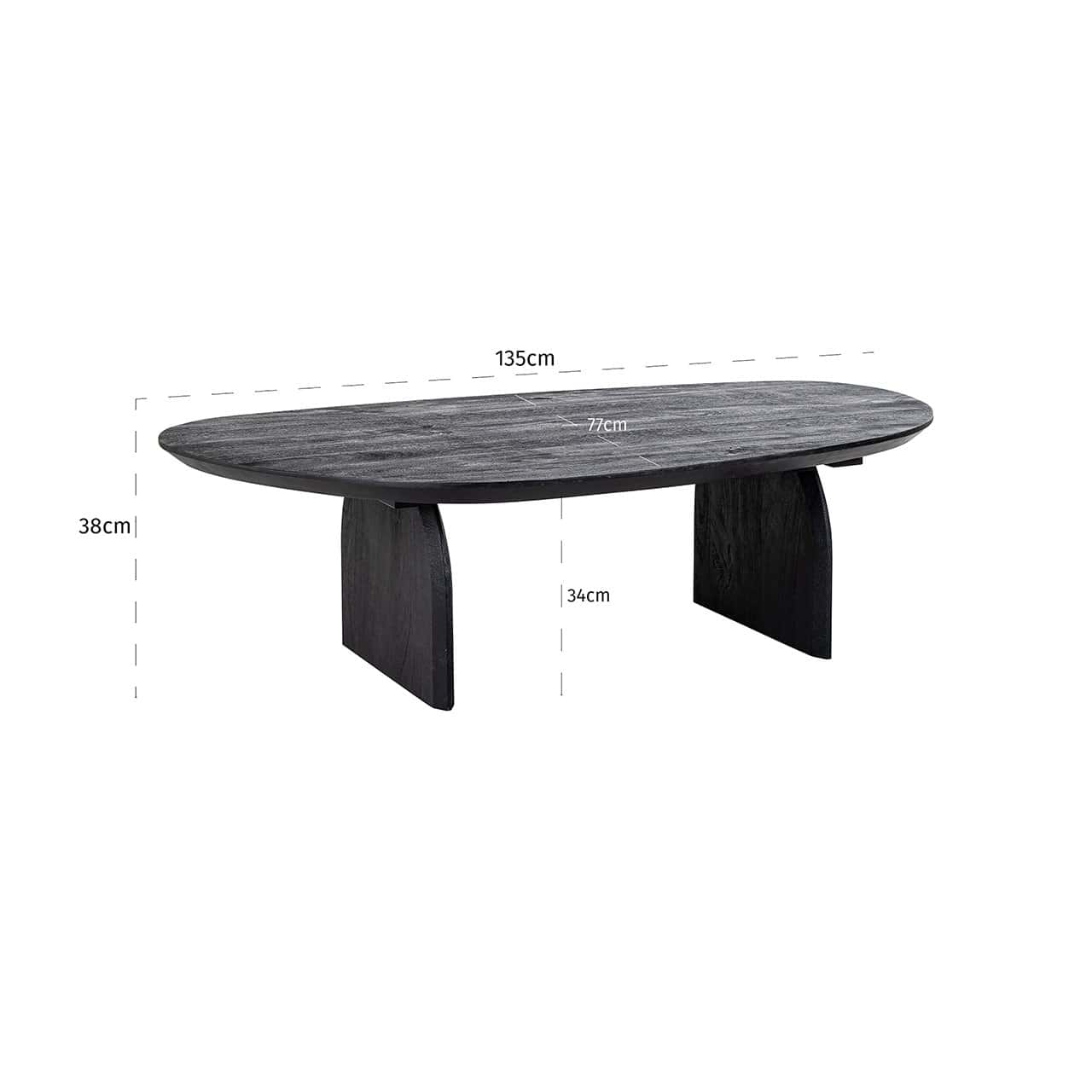 Coffee table Hudson (Black)